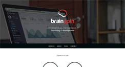 Desktop Screenshot of brainspin.com